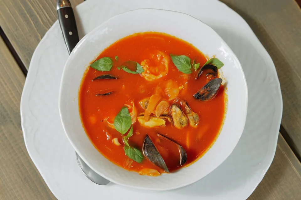 BookNoFees: Fotografia ilustrativa: Sopa de marisco