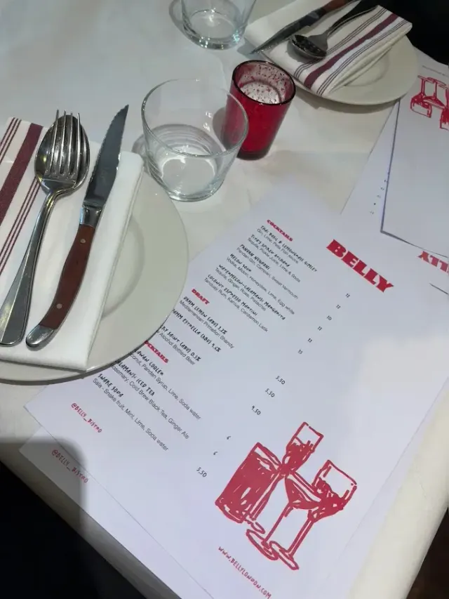 BookNoFees: Restaurante – Belly – London – Barriga, foto 3
