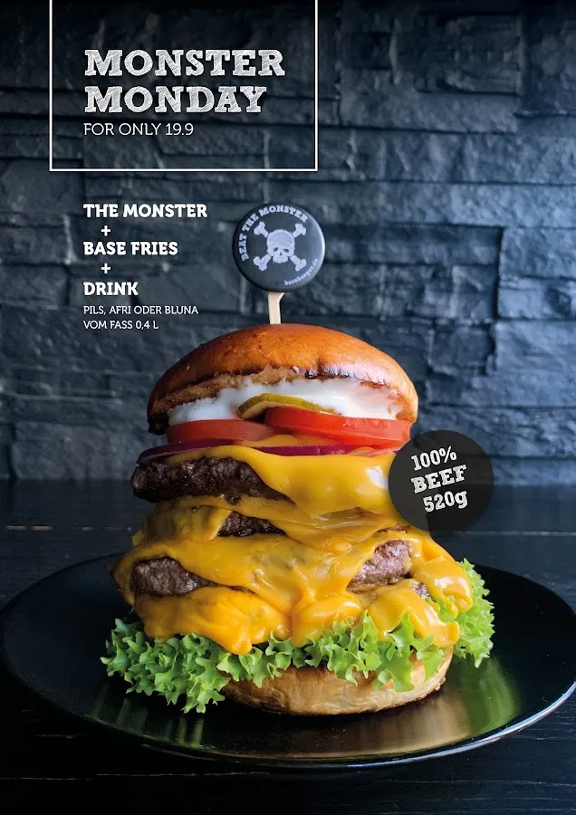 BookNoFees: Restaurante – BaseBurger Restaurant – Bochum – Restaurante BaseBurger, foto 2