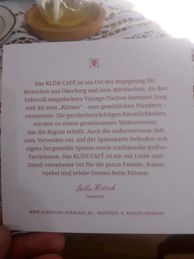 BookNoFees: Restaurante – Klön Café Rönsahl – Kierspe – Klön Café Rönsahl, foto 2