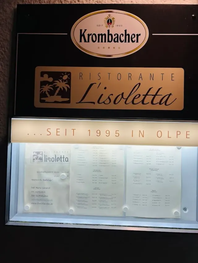 BookNoFees: Restaurante – Ristorante Isoletta – Olpe – Restaurante Isoletta, foto 2