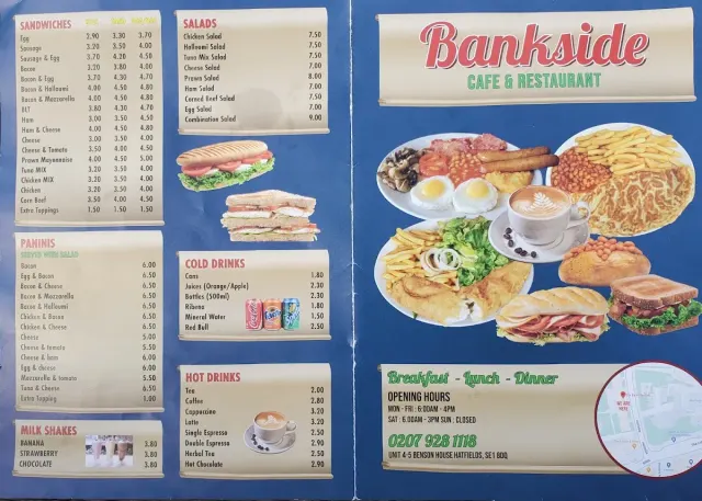 BookNoFees: Café – Bankside Cafe – London – Bankside Café, foto 3