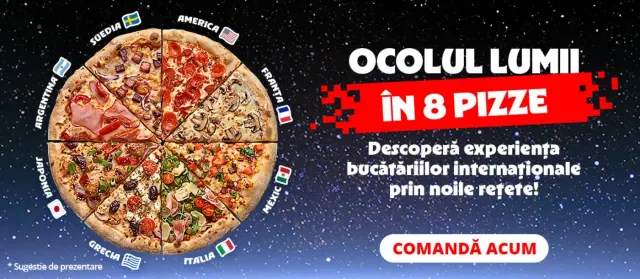 BookNoFees: Pizza Hut, Bucharest