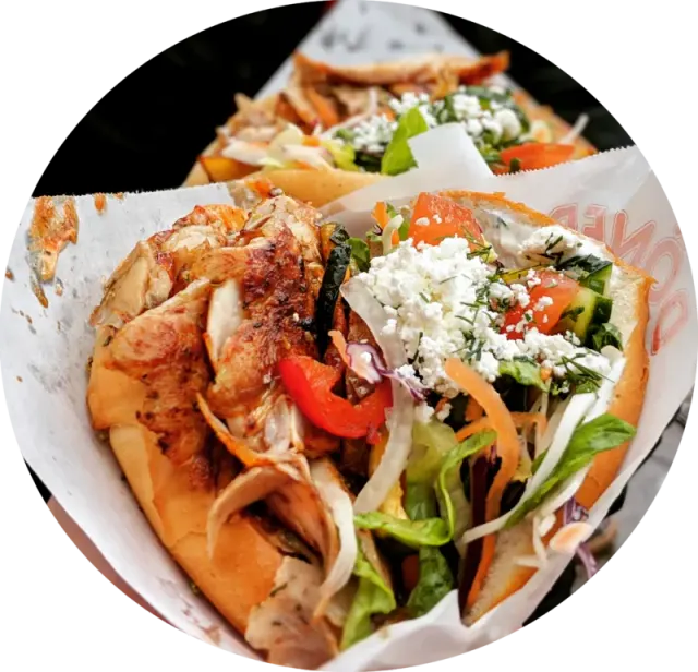 BookNoFees: Lanchonete – Meneer Kebab – Amsterdam – Sr. Kebab, foto 2