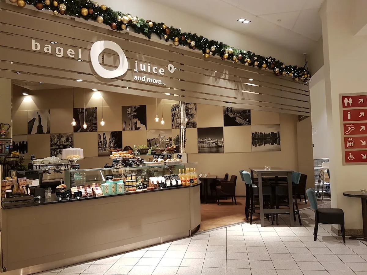 BookNoFees: Café – Bagel & Juice – Oslo – Bagel & Suco, foto 1