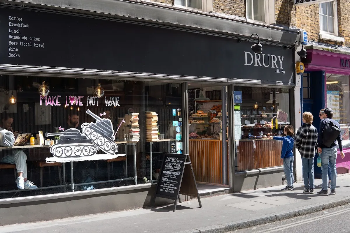 BookNoFees: Café – Drury 188-189 – London – Drury, pp. 188-189, foto 1